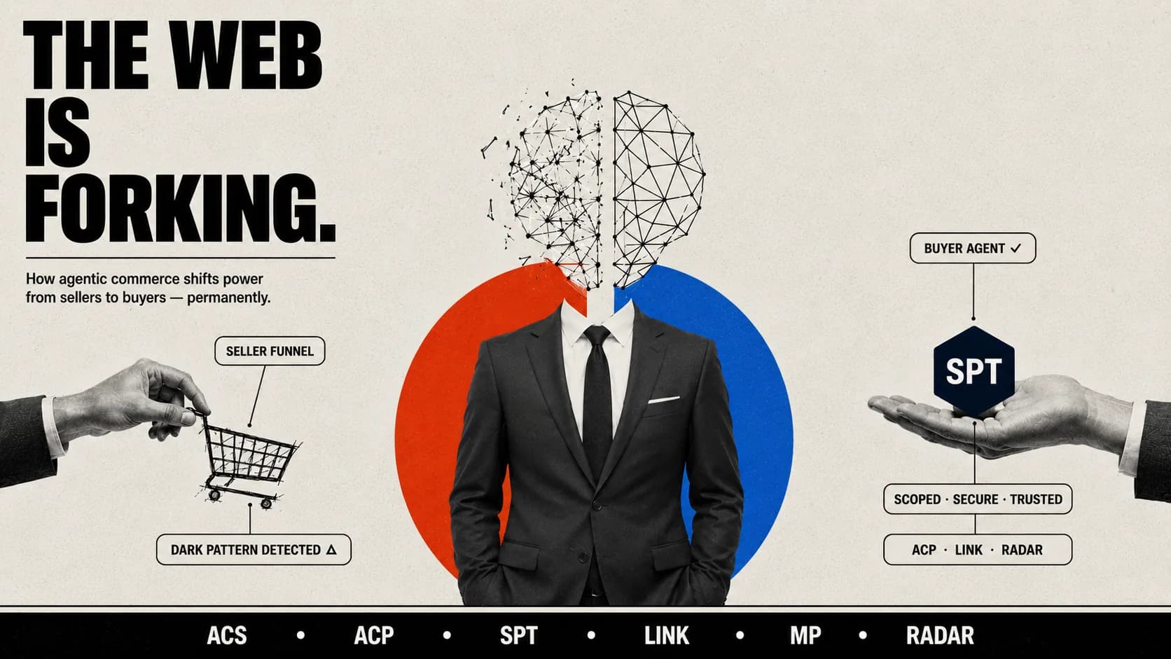 The Web Is Forking: How Stripe's Agentic Commerce Stack Is Shifting Power From Sellers to Buyers